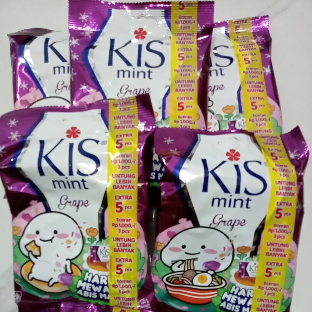 

(1 bungkus) Permen Kiss Mint 3 varian