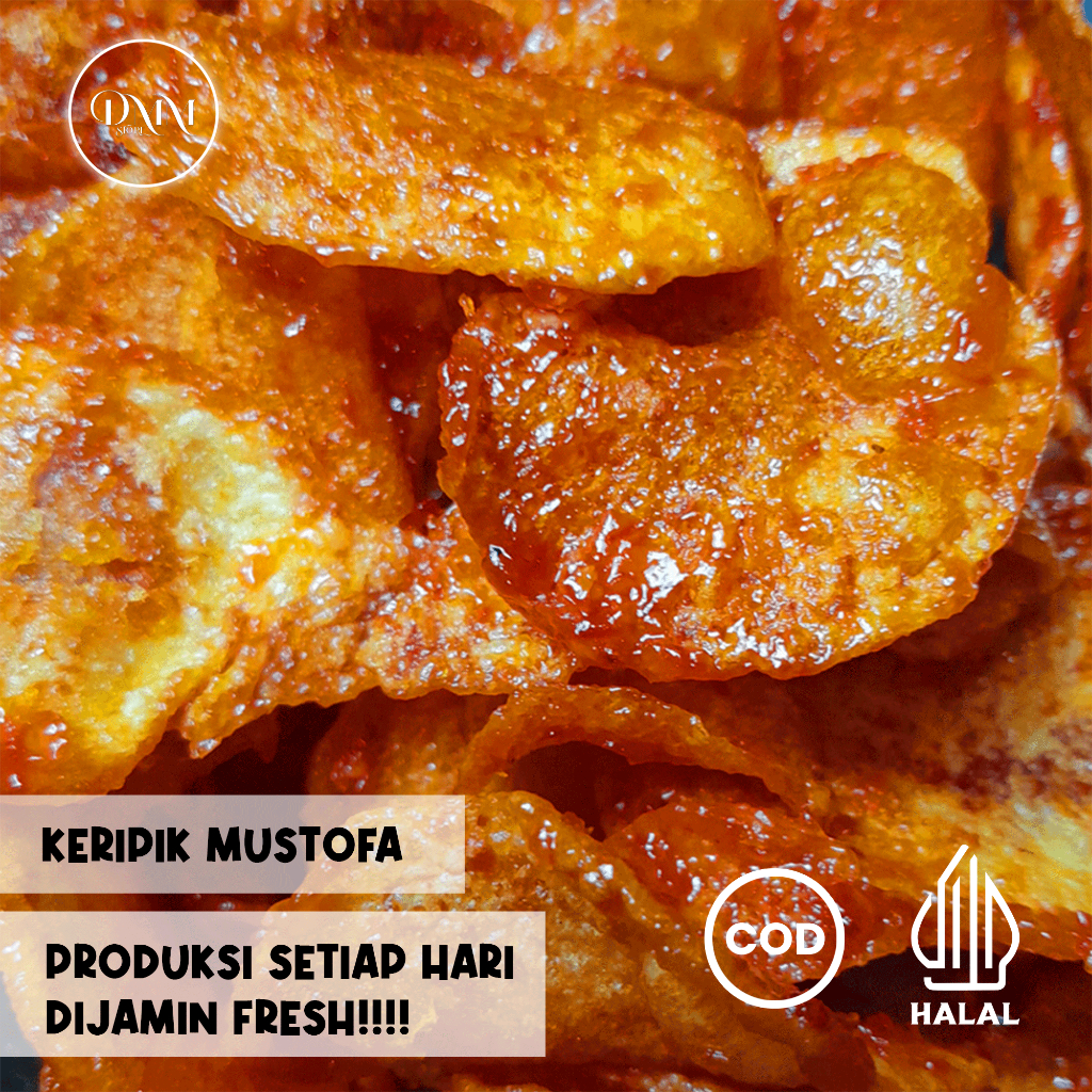 

Kentang Mustofa Keripik 200gram cocok untuk teman nasi/anak kos