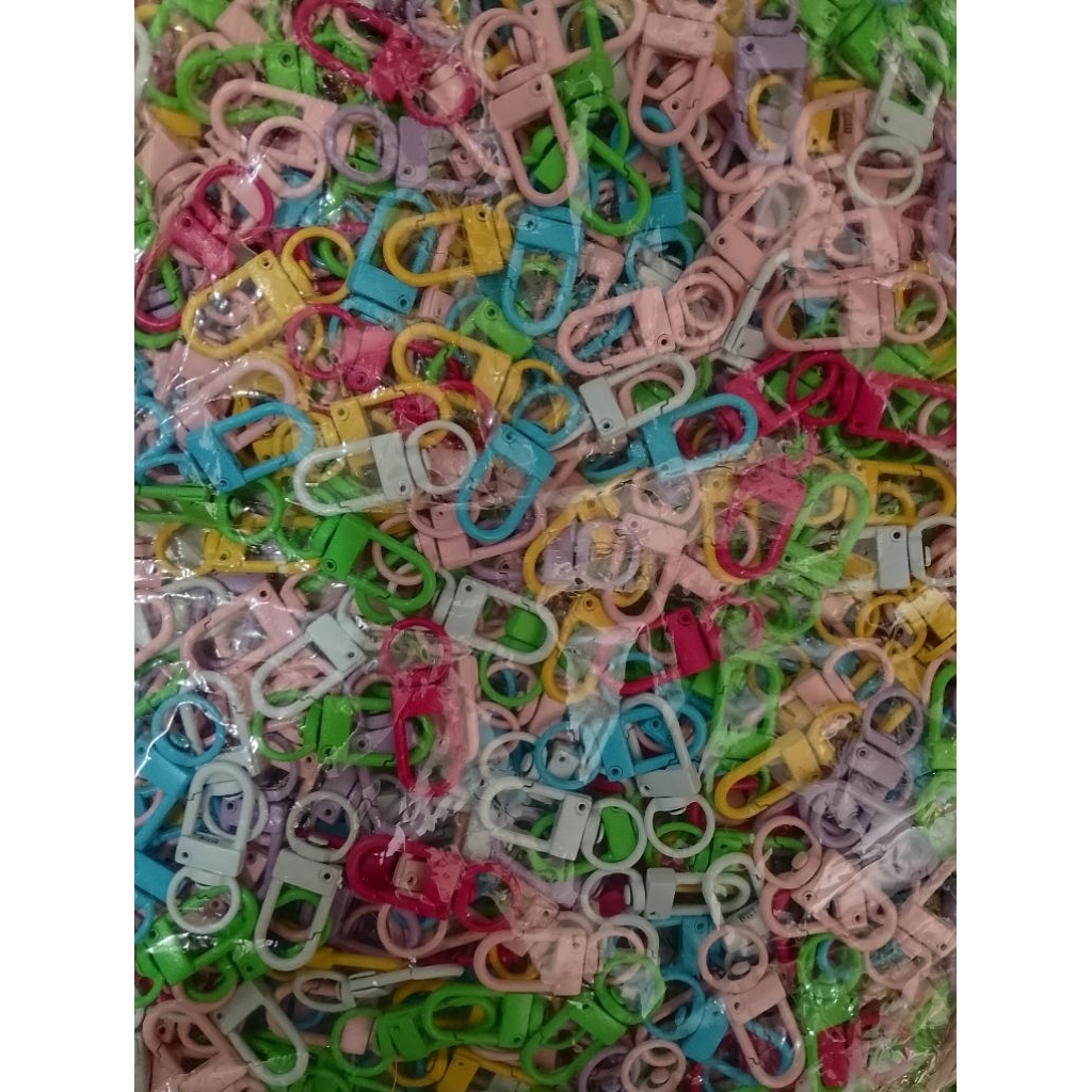KAIT LOBSTER/RING GANCI WARNA MIX 500PCS
