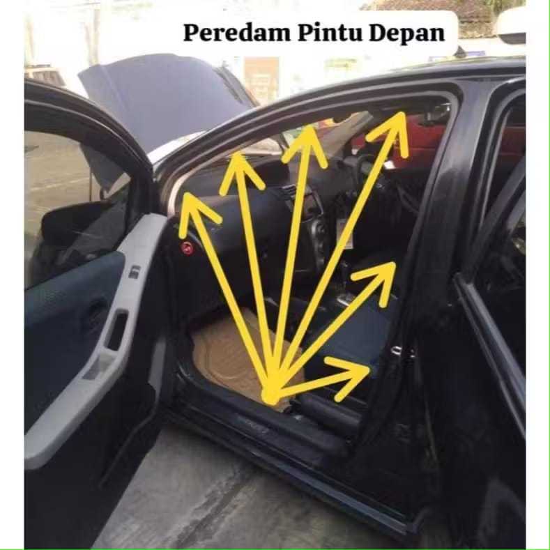 Karet peredam pintu depan mobil Toyota Yaris