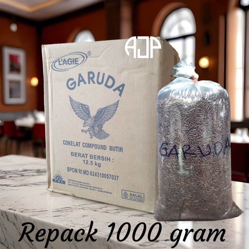 

Meses / Mesis Cokelat Garuda L'Agie | Repack 1000 gr