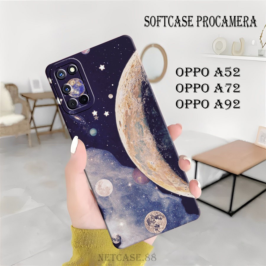 Softcase Hp Oppo A52 - Oppo A72 - Oppo A92 - Case Terbaru - Tpu Silikon - Softcase Lentur - Fashion 