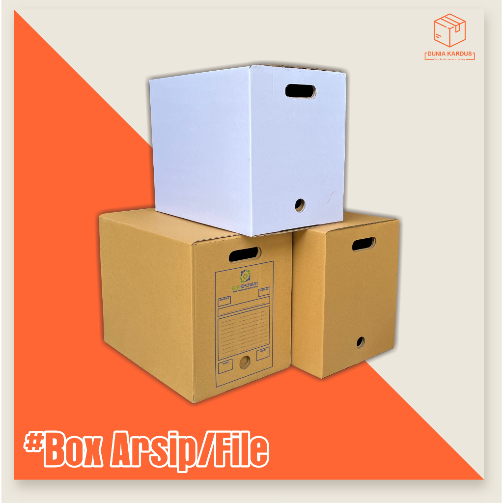 Kardus box Arsip 46x28x35 cm | dokumen | box file | box penyimpanan | kardus file | kardus arsip | b