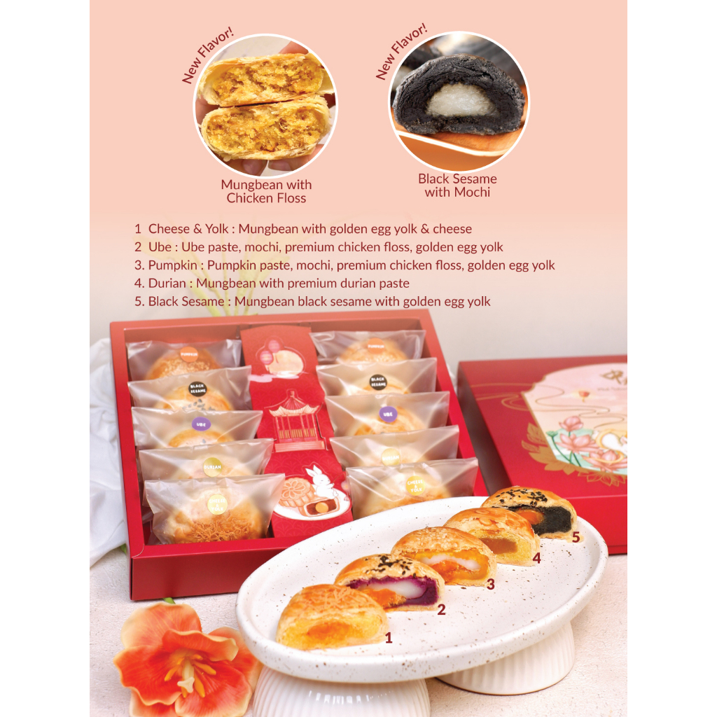 

Thousand Layer Mooncake | KUE BULAN PIA MID AUTUMN 2025 Pre Order