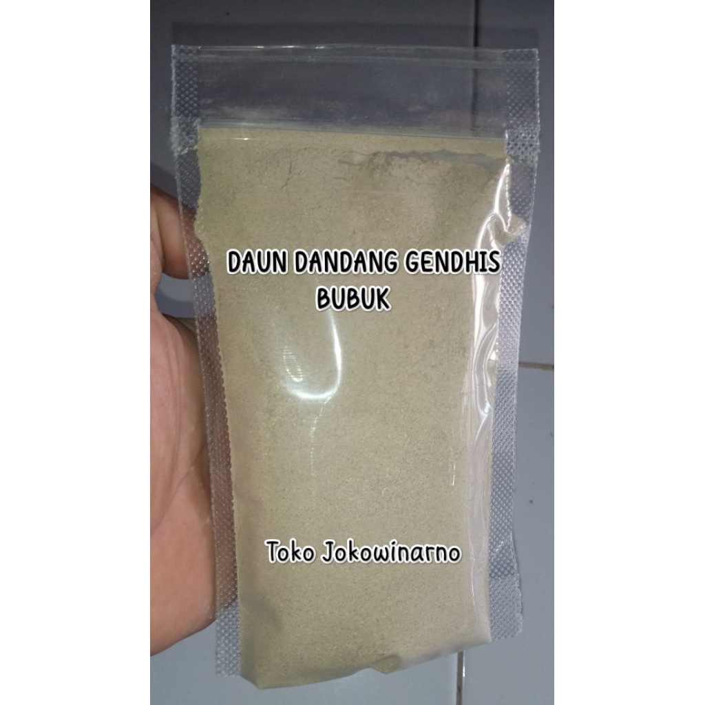 

DAUN DANDANG GENDHIS BUBUK HALUS / DAUN DANDANG GULO 100 Gram - Murni Tanpa Campuran
