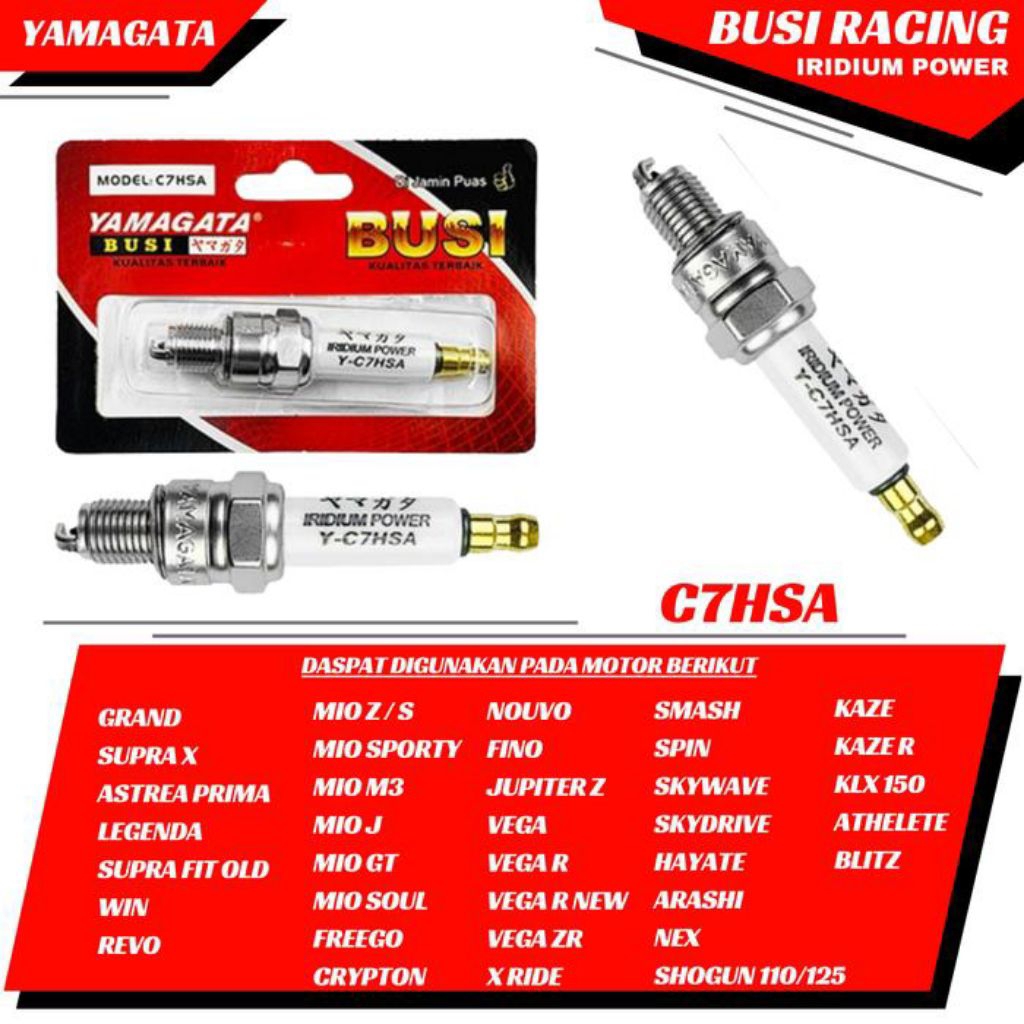 Busi racing Iridium Power Yamagata - C7HSA -