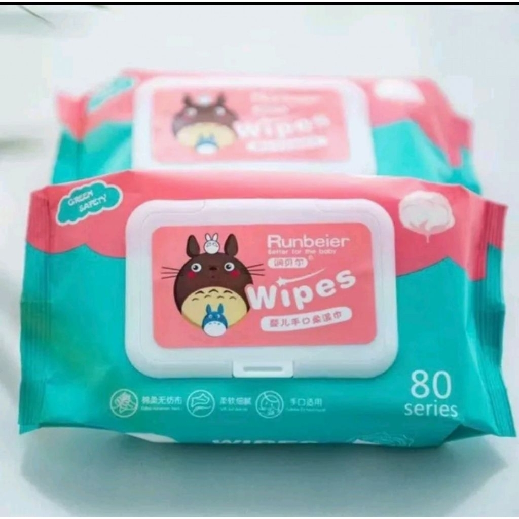 Tisu basah non alkohol aman untuk bayi