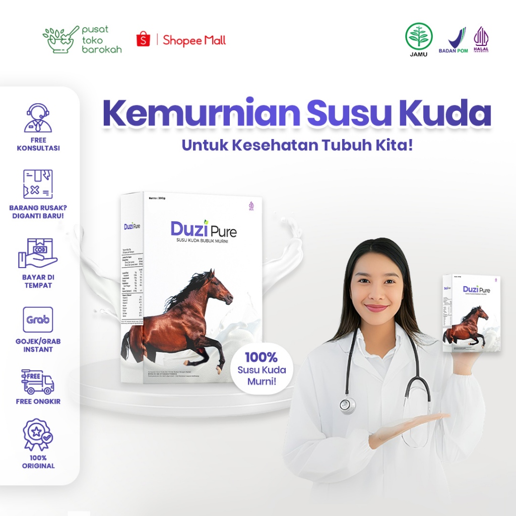 

Duzi Pure Susu Herbal 100% Alami – Redakan Nyeri, Pegal, Sesak