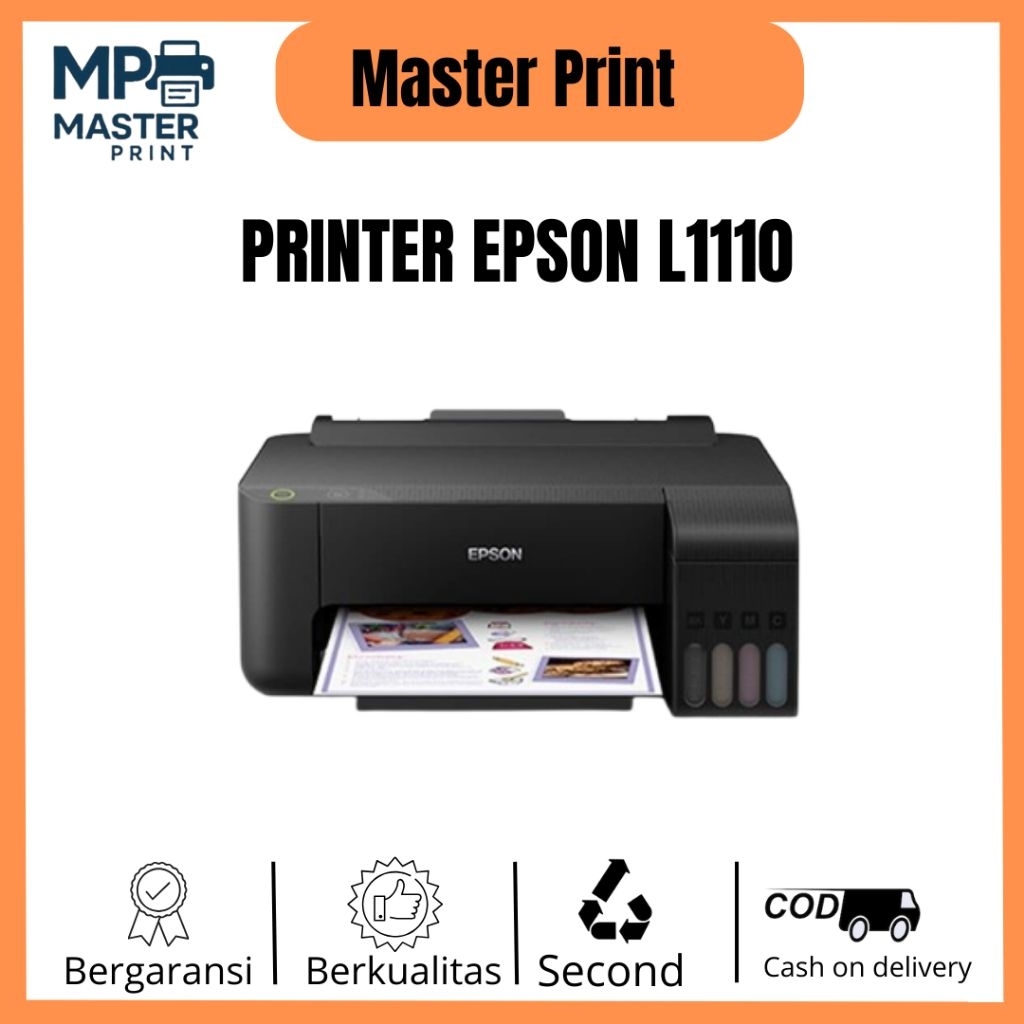 Printer Epson L1110 l1110 Second termurah bergaransi tinta sudah full