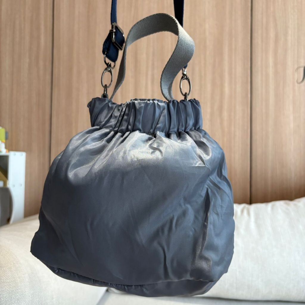 Tas Selempang Bahu Wanita Dumpling Bag Simpel Shoulder Bag Polos Slingbag Cewek Remaja Cute Korea St