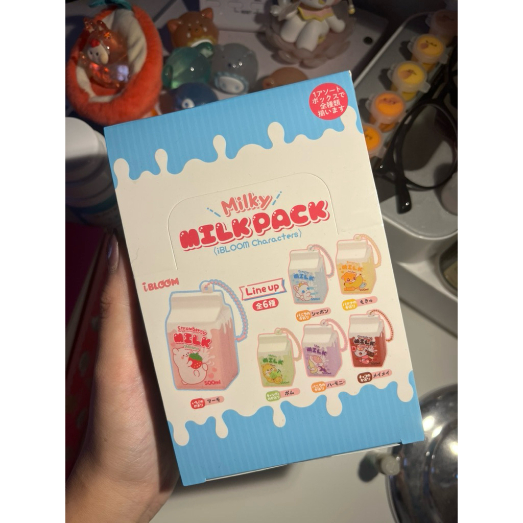 Ibloom Milk Pack Milkpack Blind Box Squishy