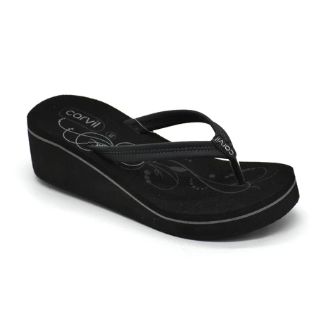 CARVIL SANDAL WANITA KEREN MARCELIN-LW BLACK/Grey