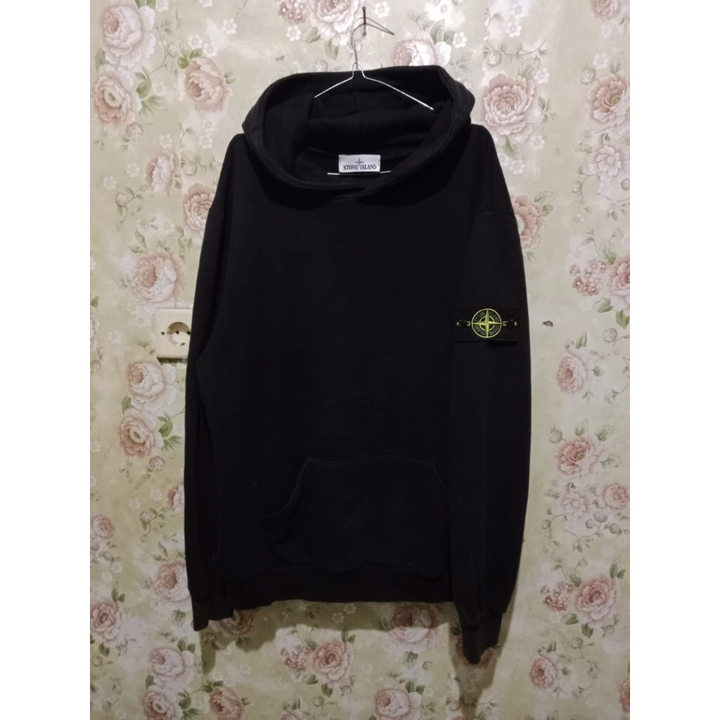 hoodie stone island second black 70x120