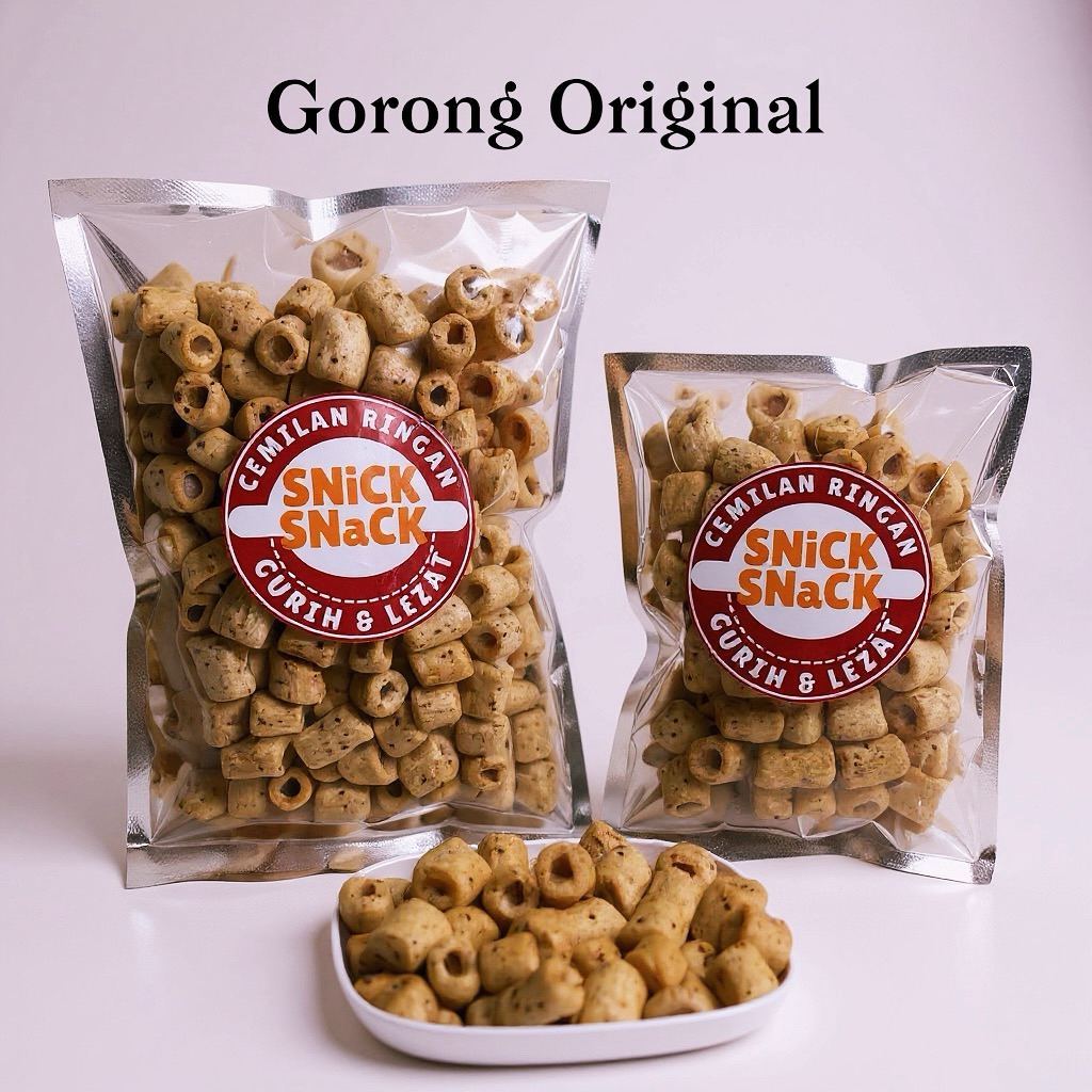 

Snick Snack Gorong Gorong Original 45gr / Kerupuk Gorong - Gorong Ori