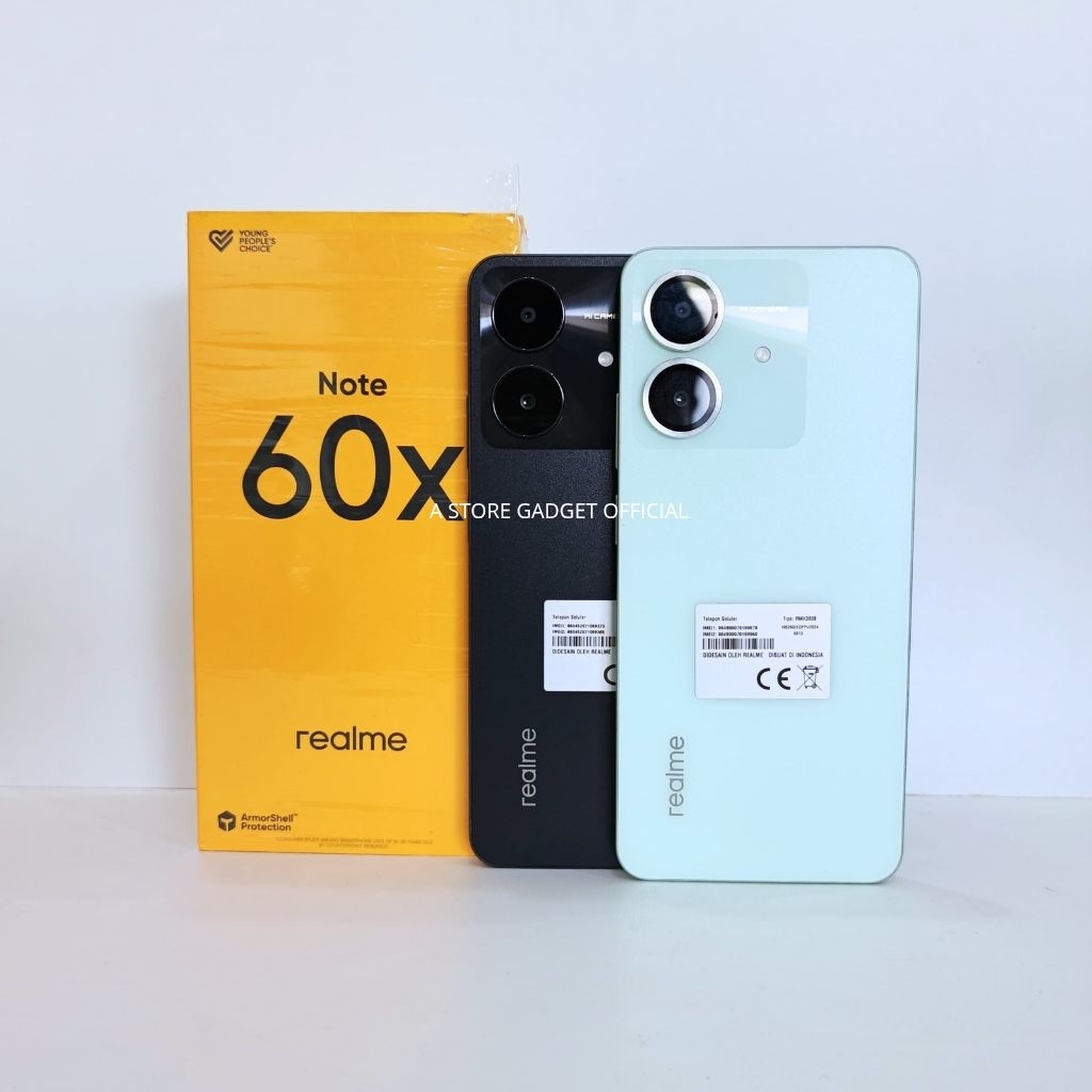 REALME NOTE 60X 4/64 & 4/128 SECOND FUSET ORI