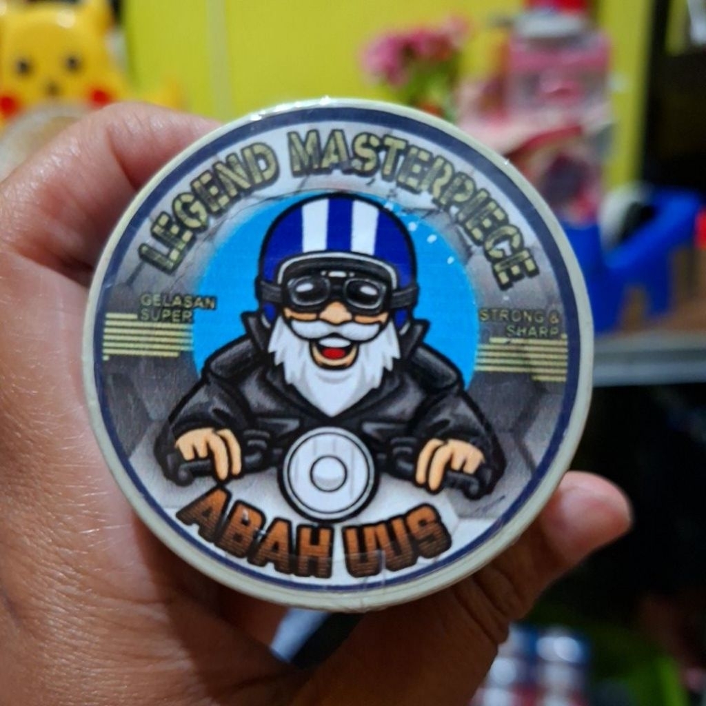 Gelasan Abah Uus stok lama