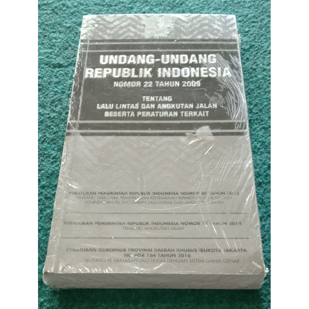 UU RI tentang Lalu lintas jalan