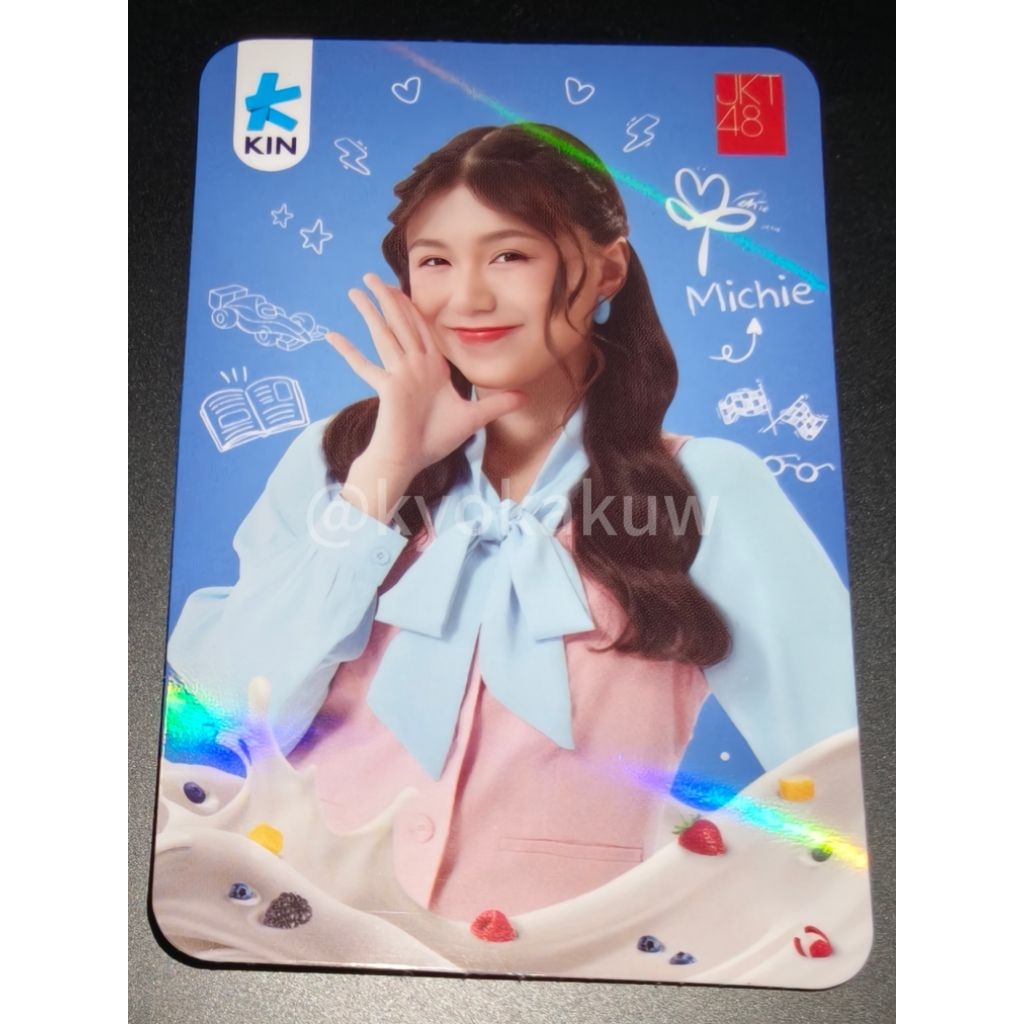 Photocard JKT48 x KIN ( Michie )