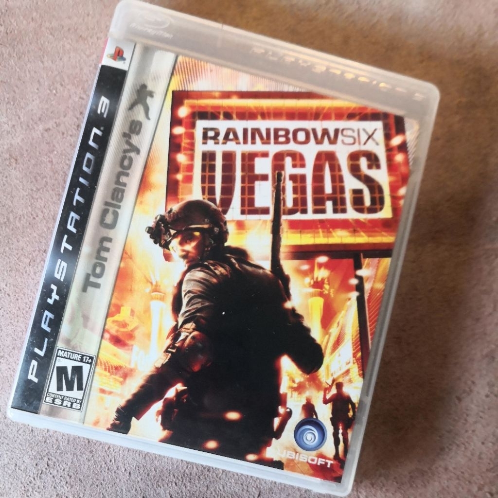 kaset ps3 rainbow six vegas