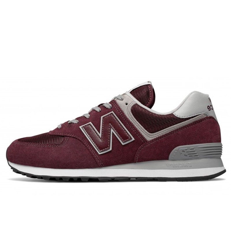 New Balance 574 Burgundy - Size 41 / US 8
