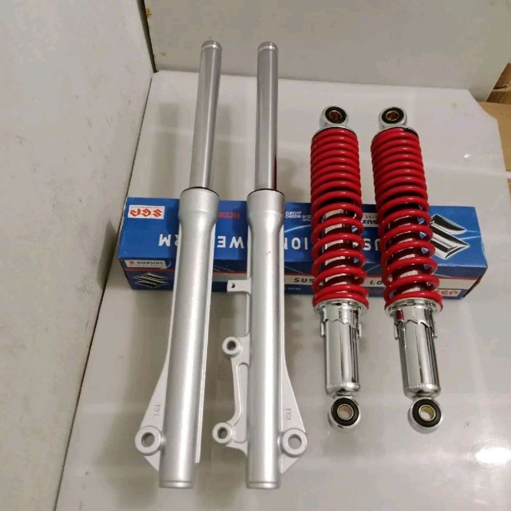 Shock depan+shock belakang shogun 125/shogun 125 sp/shogun 125 fl