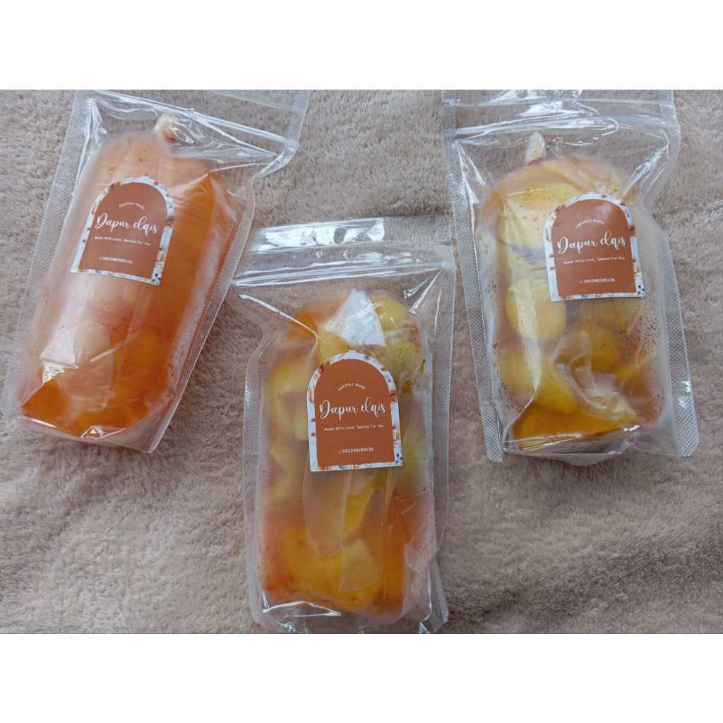 

Manisan/Asinan Buah Nanas & Kedondong Lokal Khas Cianjur Kemasan 250gr by Dapur ElQis