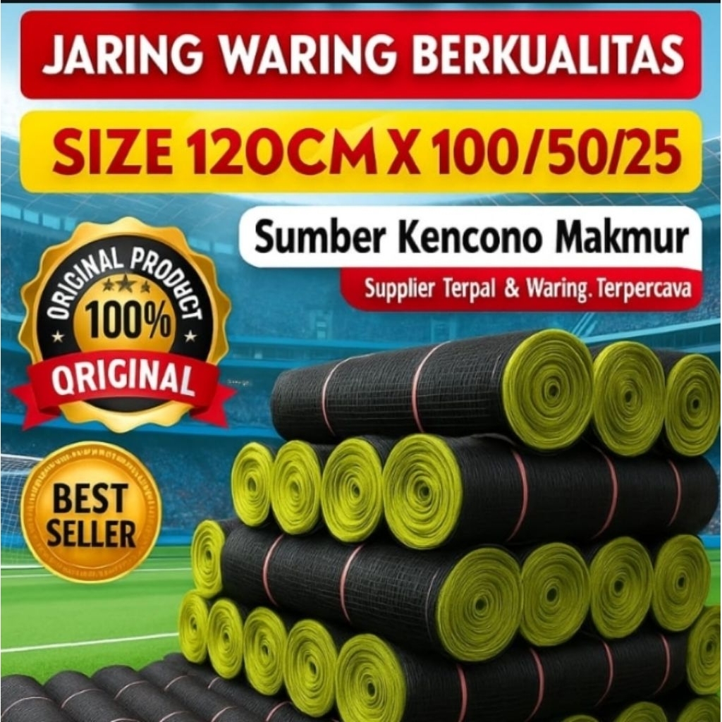 SUMBER KENCONO MAKMUR - Waring 1 Roll 100 Meter| Waring 1 Roll 50 Meter|Waring 1 Roll 25 Meter |Jari