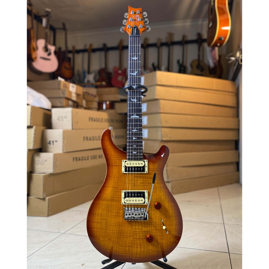 PRS SE Custom 22 2019 Vintage Sunburst Made In Korea +gigbag