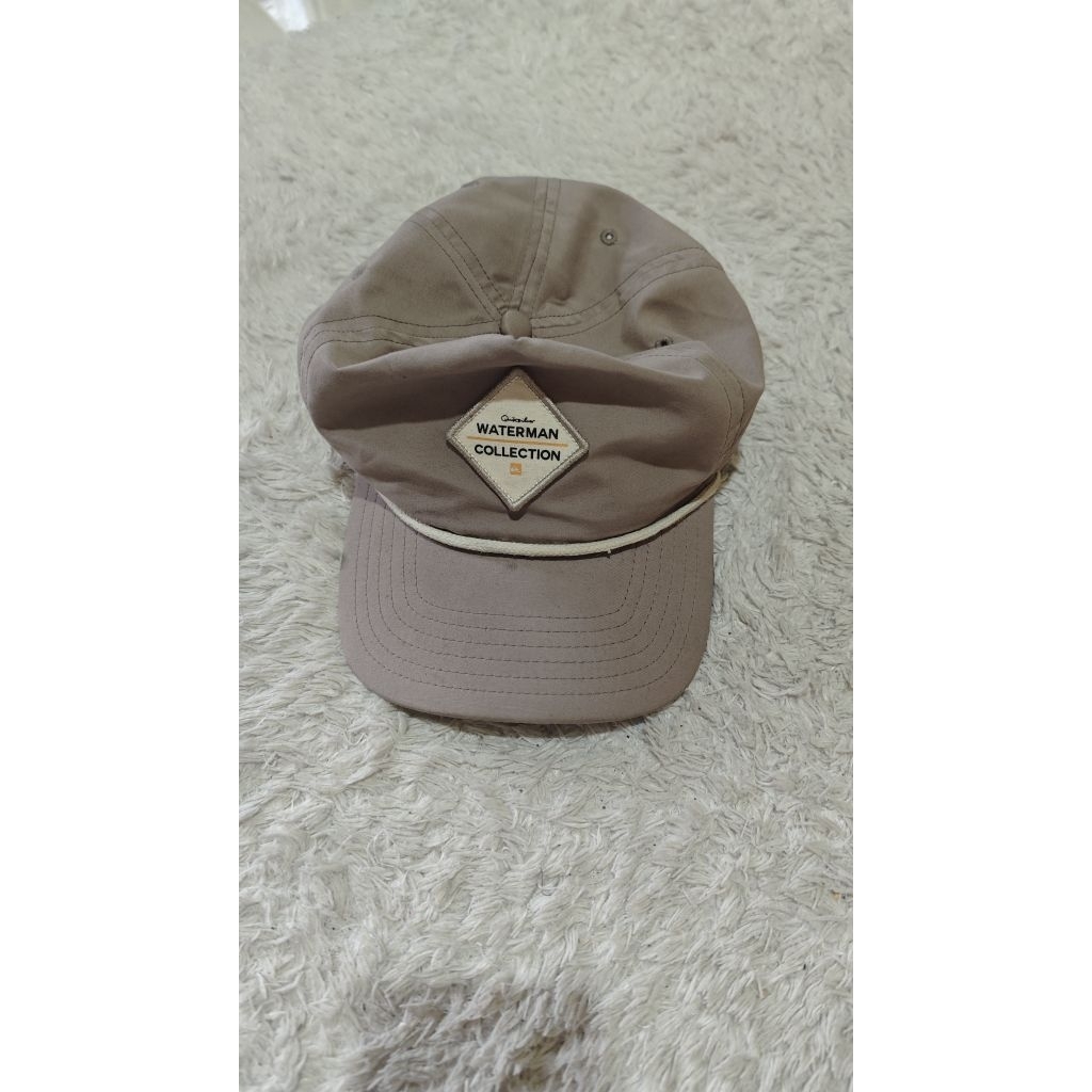 quicksilver topi cap hat waterman nylon original cocok untuk outdoor surf tenis padel