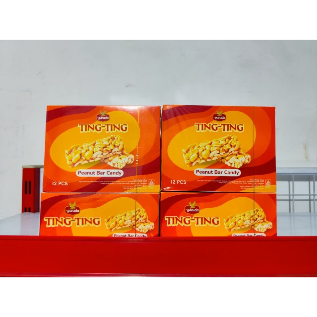 

Garuda TingTing Peanut Bar Candy (1 Box isi 12 pcs)