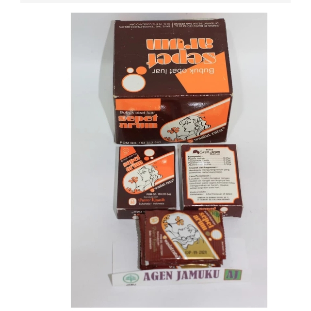 

Sepet Arum Bubuk Cebok isi 100 bungkus