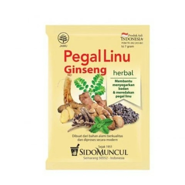 Jamu Pegal Linu Ginseng SidoMuncul