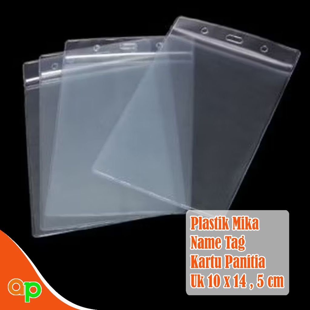 Plastik mika panitia/mika name tag