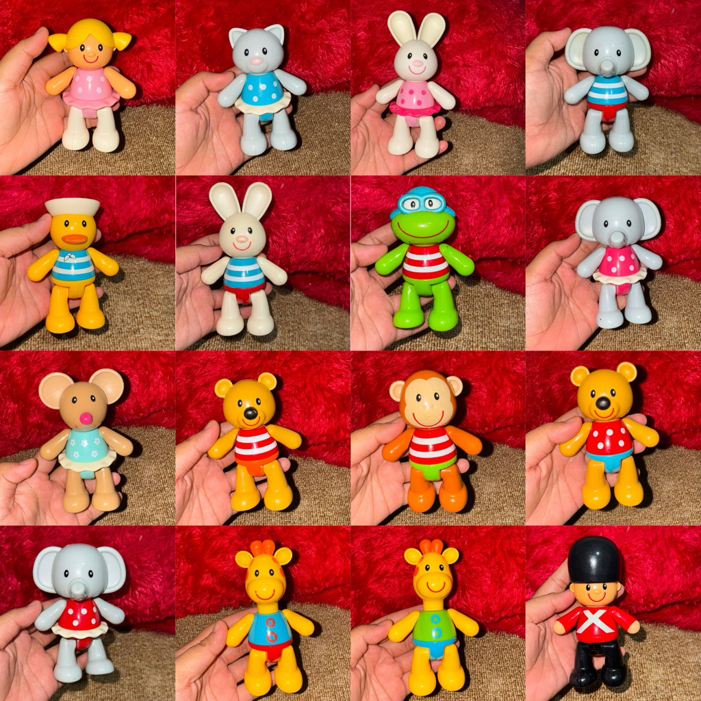 Mainan ELC ToyBox figure mainan artikulasi anak - figur elc toybox figur early learning centre