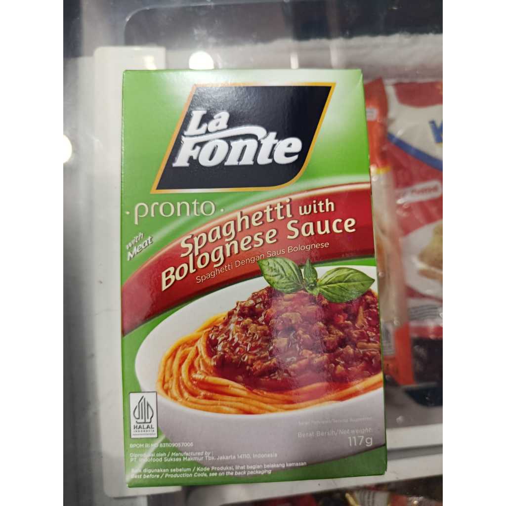LA FONTE Pronto Spaghetti Bolognese 117g