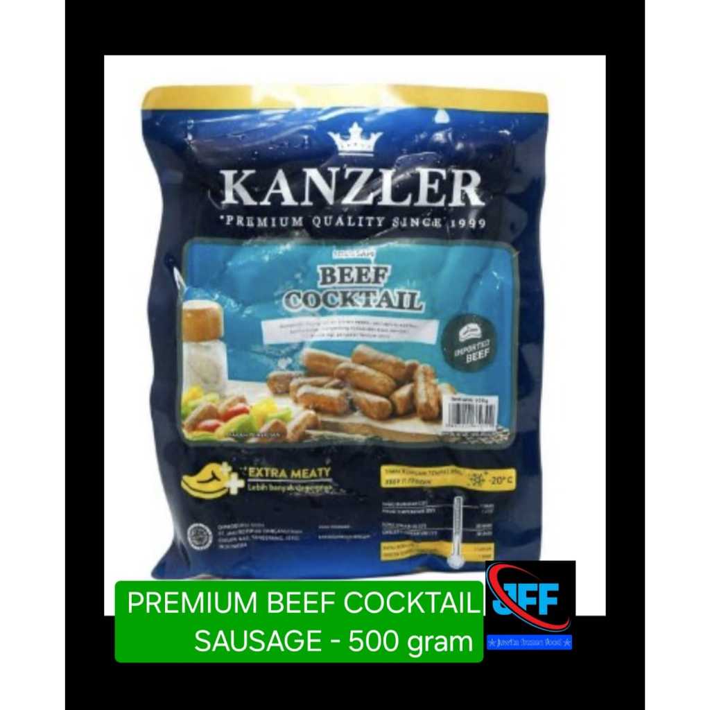 

Kanzler Beef Cocktail Sausage 500gr / Sosis Mini Cocktail