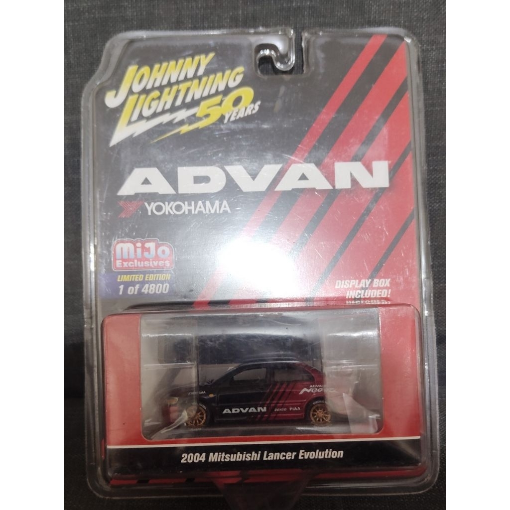 Johnny Lightning 2004 Mitsubishi Lancer Evolution Advan