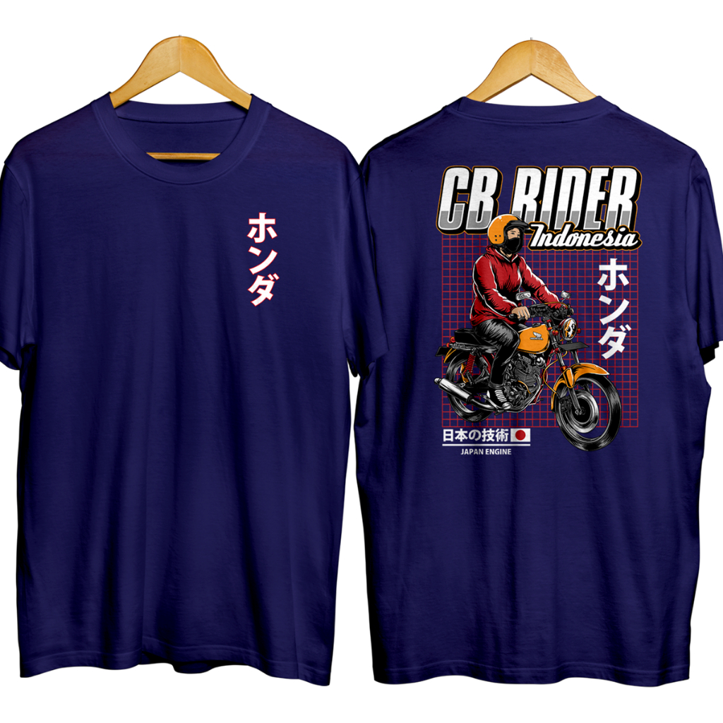 Baju Kaos Distro CB Rider - OT4054CBRR