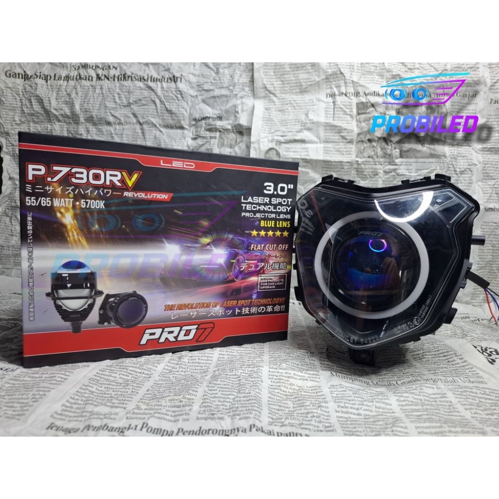 BILED Honda CRF SET REFLECTOR + BILED PRO7 | P.730RV | P.750RV | P.770SV | P.770SL |