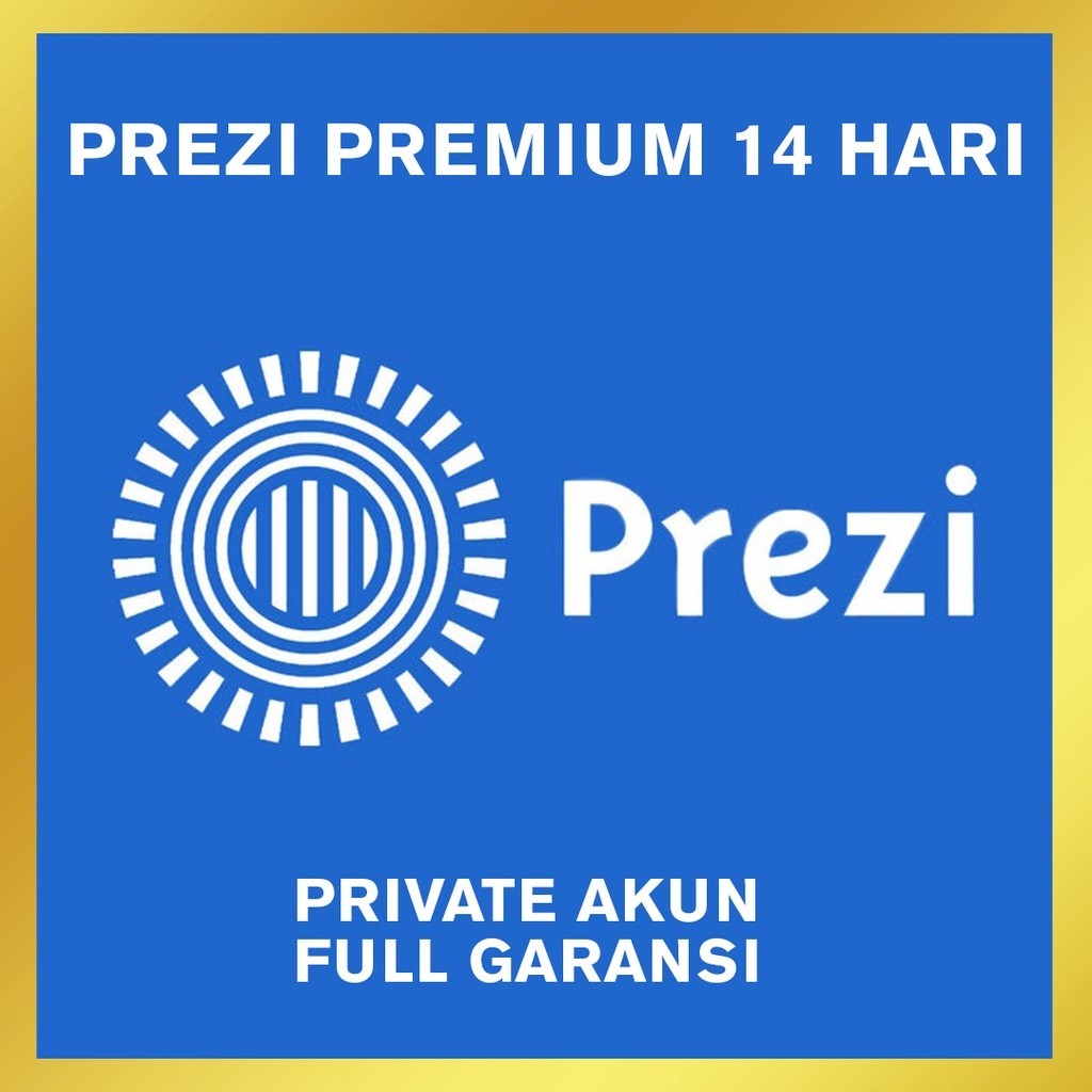 Akun Prezi Premium dengan Durasi 14 Hari (Standard, Plus, Business)