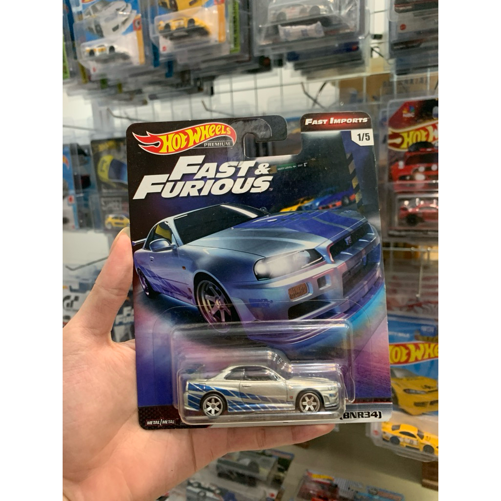 Hotwheels Nissan Skyline R34 Fast Import