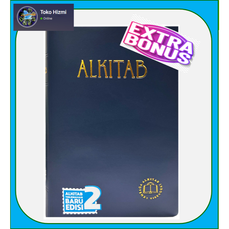 PROMO ALKITAB BESAR / ALKITAB LANSIA / TB2 062 TI SL / Huruf lebih besar - EXTRA BONUS