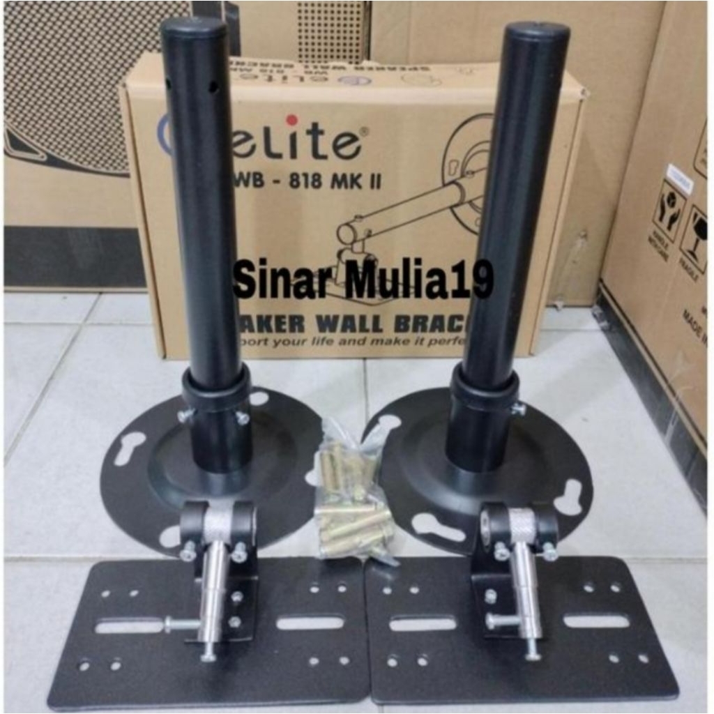 Bracket Speaker Wall / Tembok Elite WB 818 MK II Original
