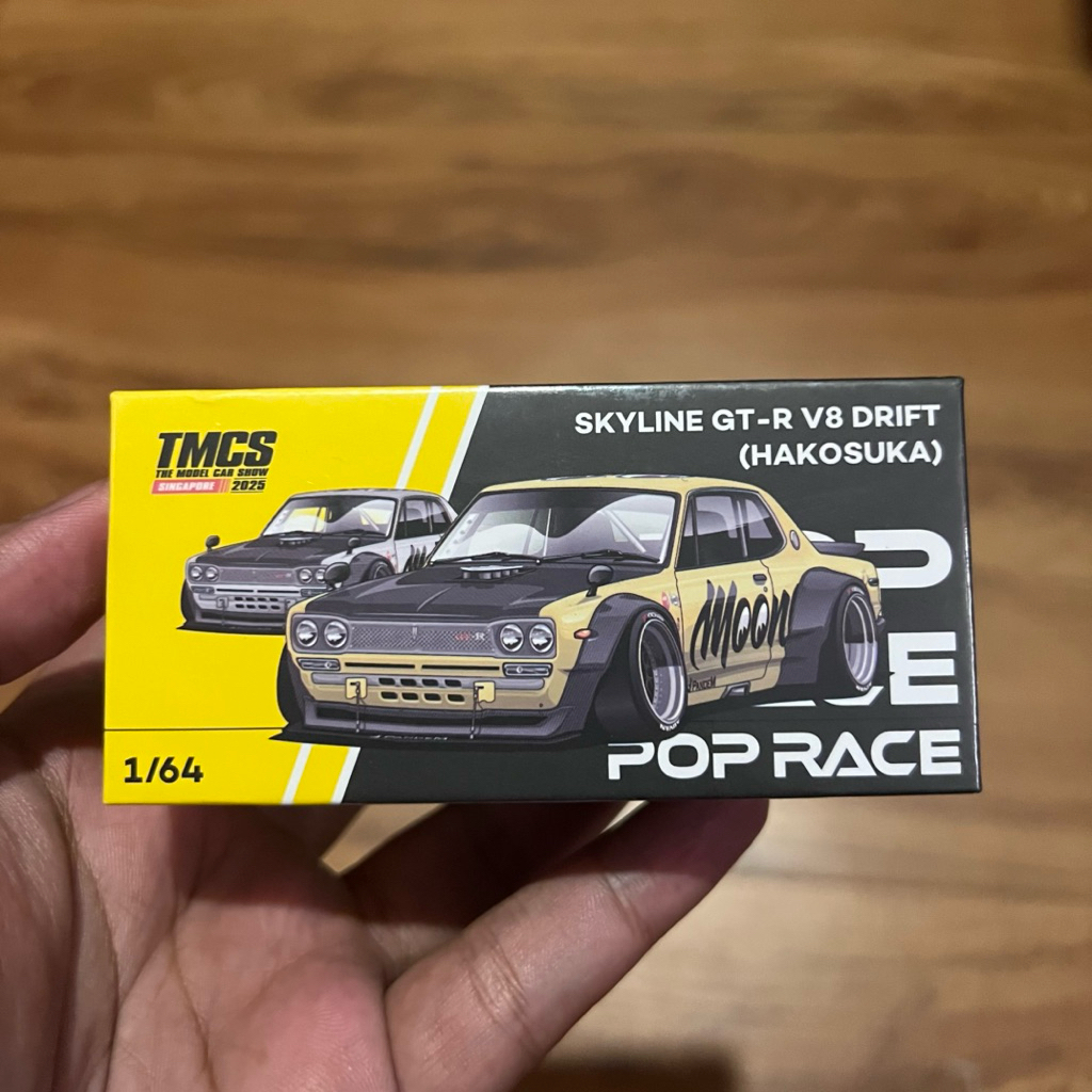 Pop Race Skyline GT-R V8 Drift Hakosuka MOONEYES TMCS Event Car