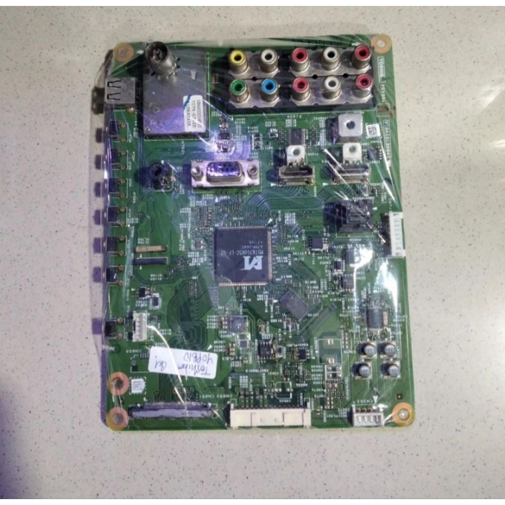 MAINBOARD MB TV LCD TOSHIBA 40 INCH MODEL 40PB10E MOTHERBOARD MOBO MODUL MESIN TV 40PB10 40PB ORIGIN