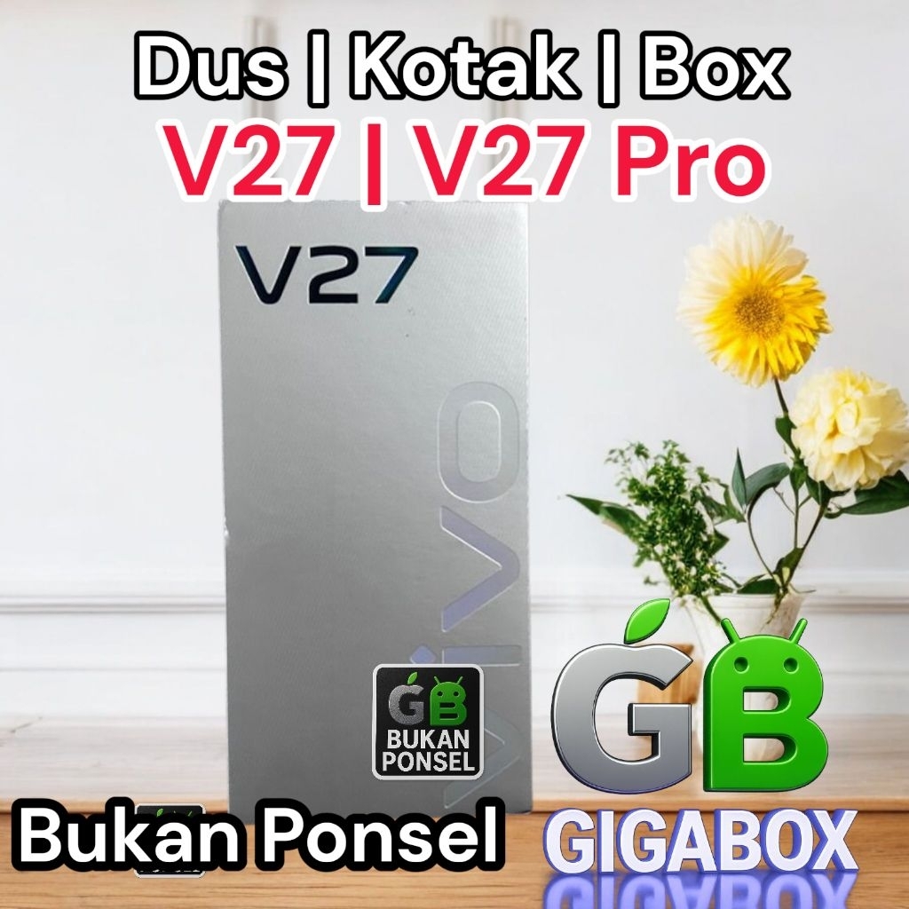 

Dus | Kardus | Box Kemasan VV V27 | 27 Pro – (Dus Only) untuk Pajangan Dekoratif