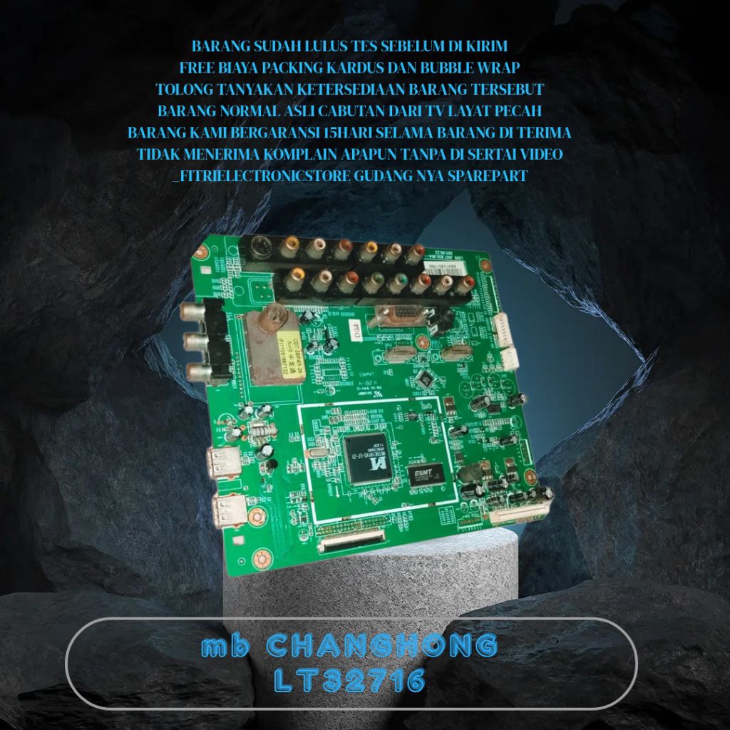 mb mobo mainboard  mesin  tv  lcd Changhong  lt32716 32715