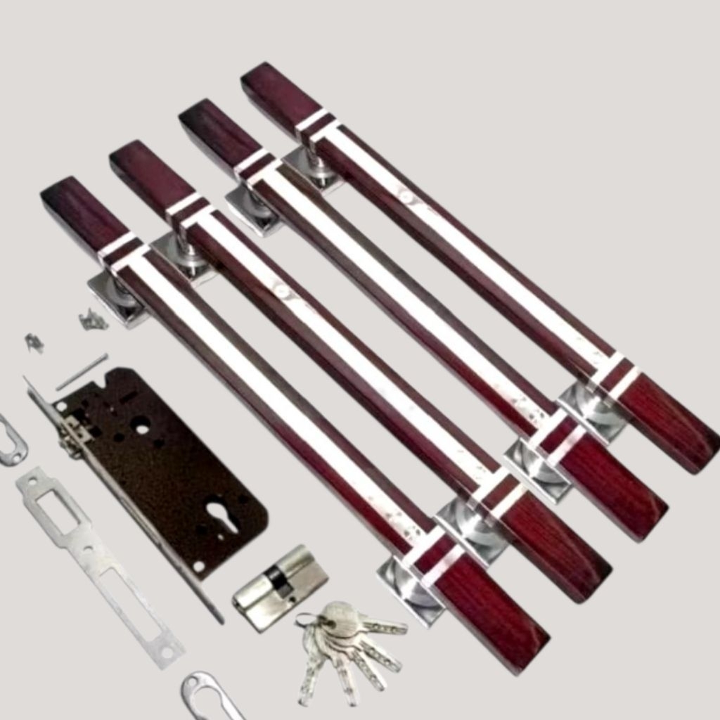 Handle pintu stainlees/ gagang pintu kupu tarung