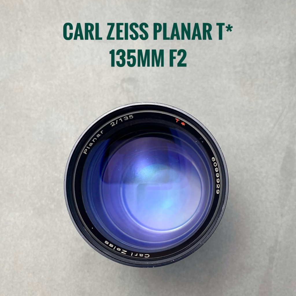 Contax Carl Zeiss Planar T* 135mm f2 mount CY