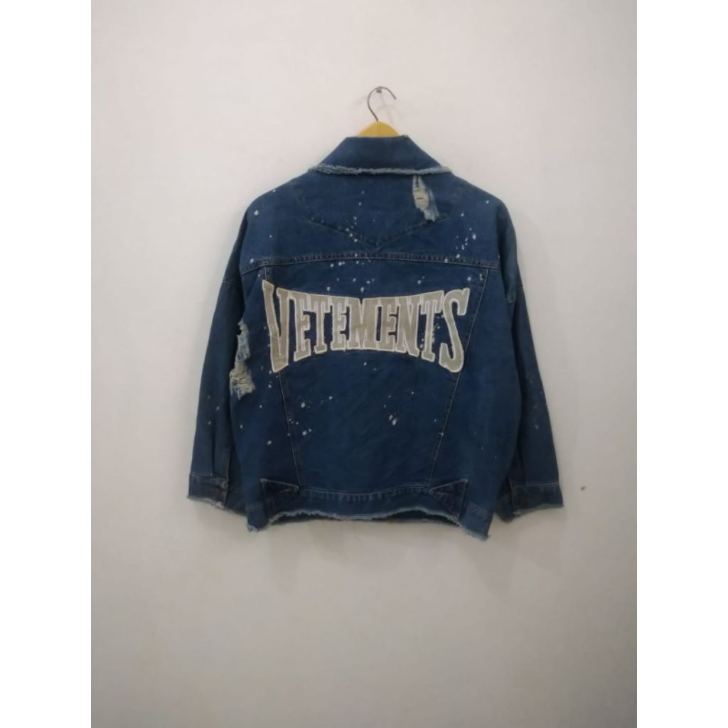 Jaket Jeans VETEMENTS